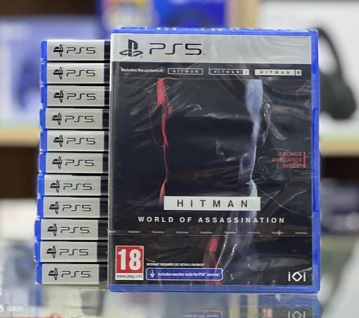 🕶️ Hitman: World of Assassination – PS5 Game Disc